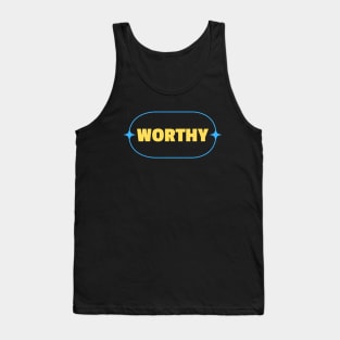 Worthy | Christian Tank Top